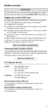 Brother fax 575 user manual